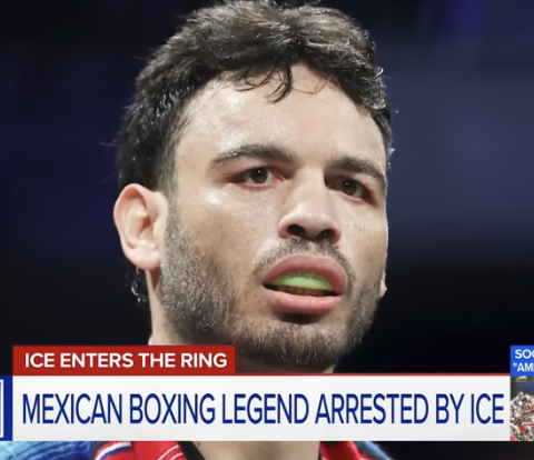 Mexican boxer Julio Cesar Chavez Jr. mugshot